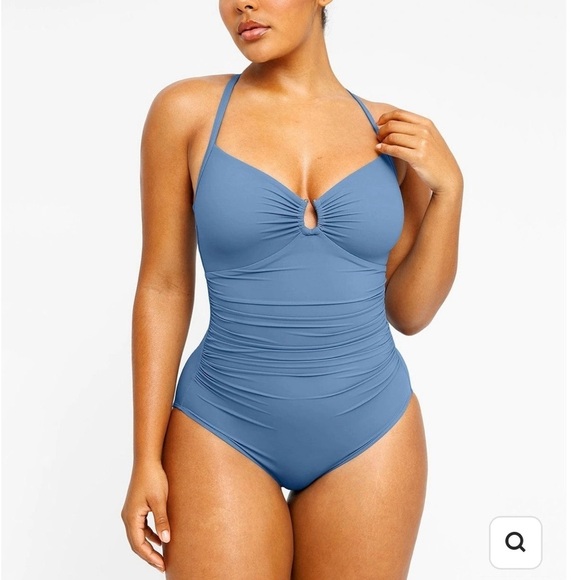 Shapellx Smart Sculpt U-Ring Cut Out Shaping Swimsuit - NWT - Picture 2 of 10